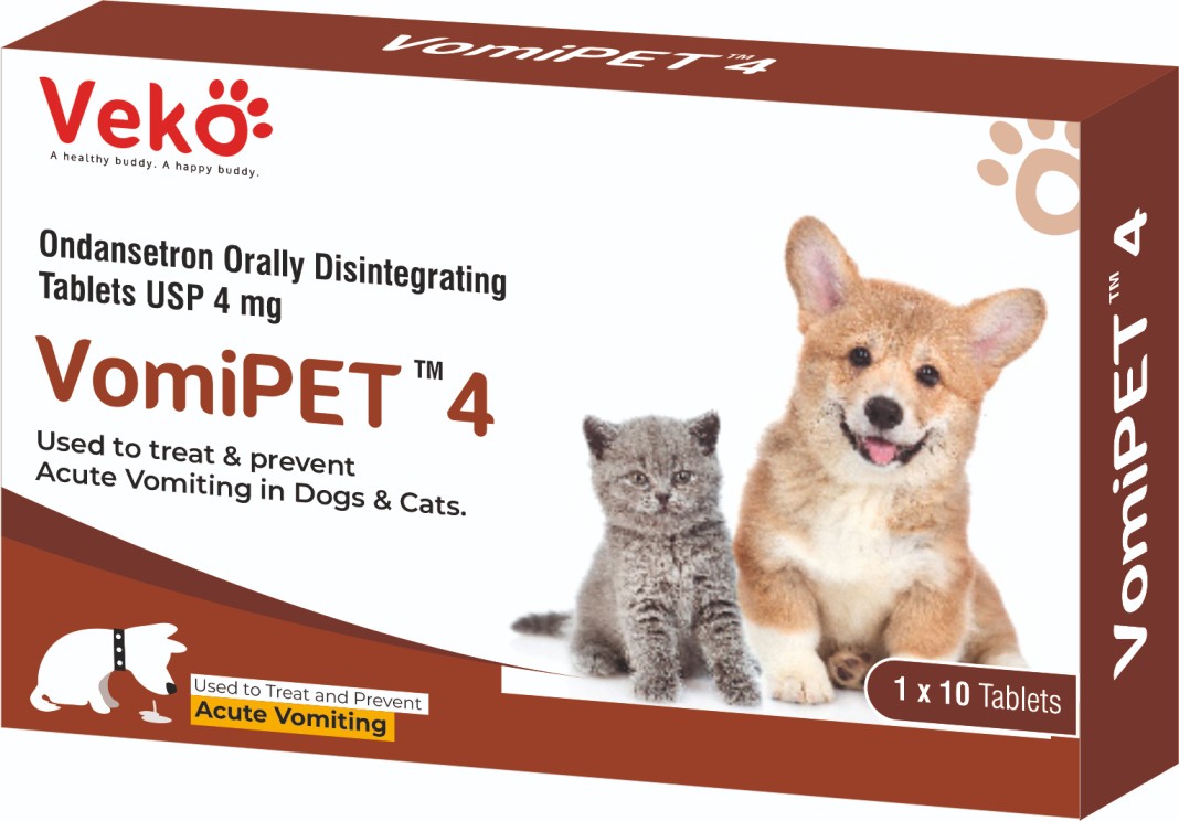 New product launch - Vomipet 4 mg and 8 mg